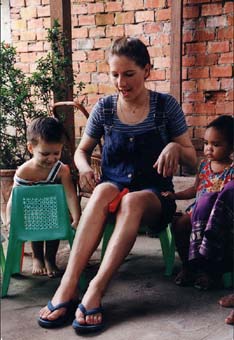 Isa et Loïc, à la crèche