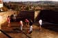 Nettoyage piscine avec potes des scouts d'Irigny